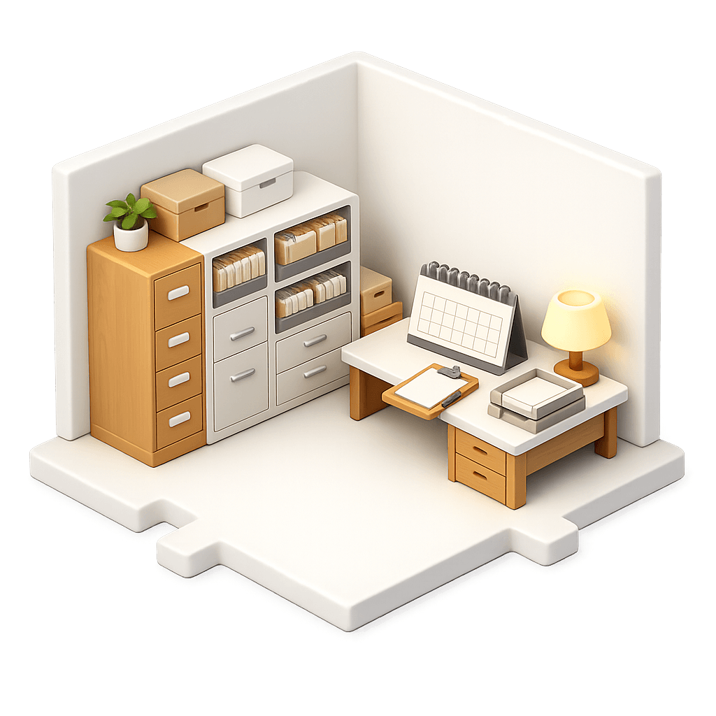 Diorama Ruang Administrasi